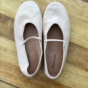 Jeffrey Campbell light pink “Dancerina” Flats with Elastic Strap
